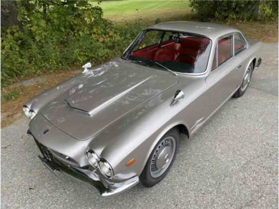 1963 Maserati Sebring Silver with a Red interior