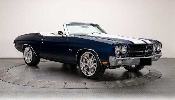 1970 Chevrolet Chevelle Convertible Restomod 502 RamJet 5 speed