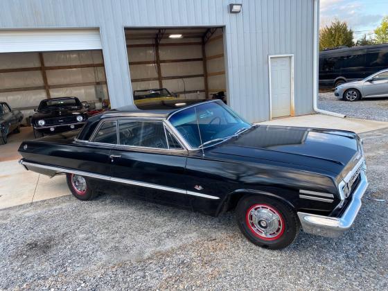 1963 Chevrolet Impala SS 283 Engine manual trans 89612 Miles