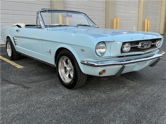 1966 Ford Mustang Convertible factory V8 fully loaded