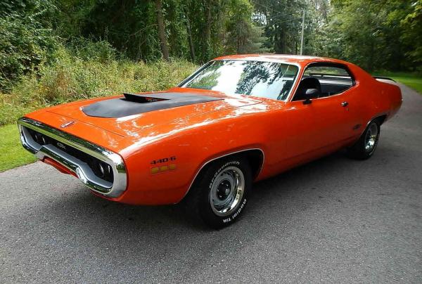 1971 Plymouth GTX  440 6 Pack N96 air Grabber