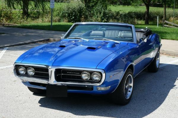 1968 Pontiac Firebird convertible 495 HP LS3 crate engine 4L70E transmission