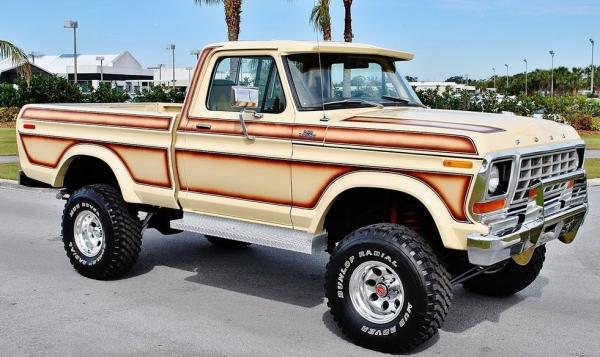 1978 Ford F-150 Custom 400 Modified 4x4 Stunning Restoration