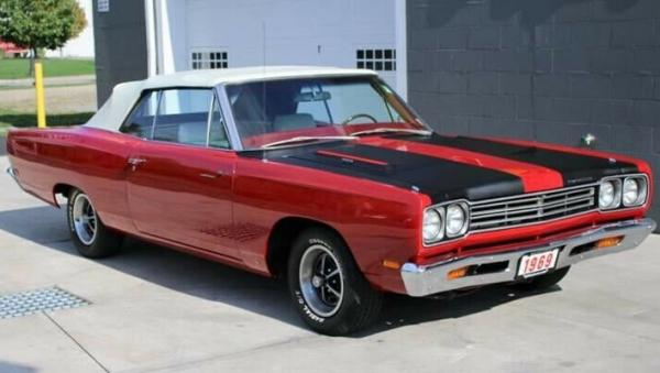 1969 Plymouth Road Runner Convertible Matching Numbers