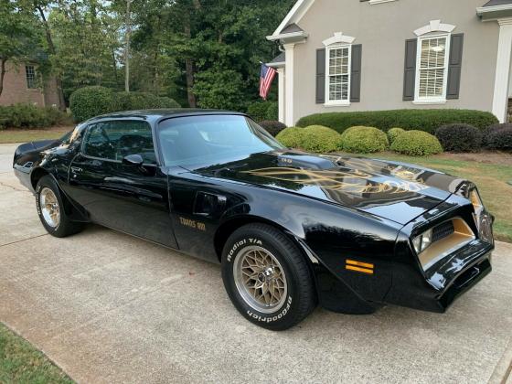 1978 Pontiac Trans Am Trans Am WS4 Starlight Black Code