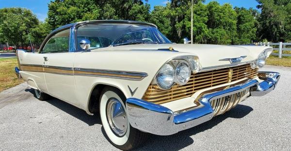 1957 Plymouth Fury 2 door hardtop Classic forward look Mopar