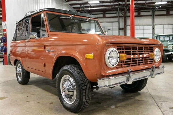 1972 Ford Bronco Hot Ginger Metallic SUV 302ci V8