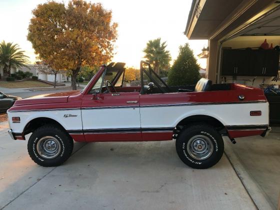 1972 Chevrolet Blazer 4X4 350 V8 Engine