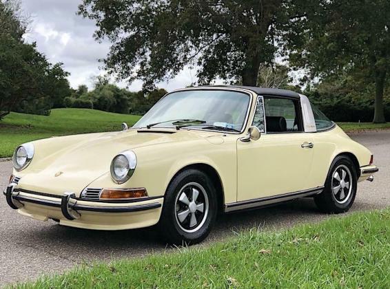 1971 Porsche 911 911T Targa finished in stunning Medium Ivory