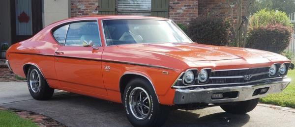 1969 Chevrolet SS Coupe 396 Engine Chevelle