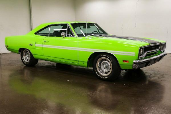 1970 Plymouth GTX original FJ5 Limelight Green 400 miles