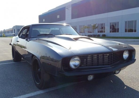 1969 Chevrolet Camaro 489 cubic inch big block Chevy engine cranking out 850