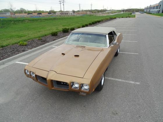 1970 Pontiac GTO Convertible Palamino Copper 400