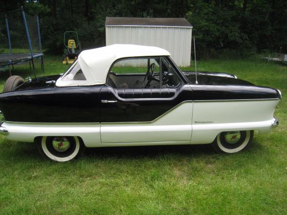 1960 Nash Metropolitan 1500 CC 4 Cyl Engine Convertible