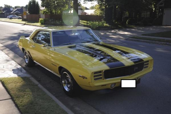 1969 Chevrolet Camaro Coupe Z 28 RS 290 HP Engine