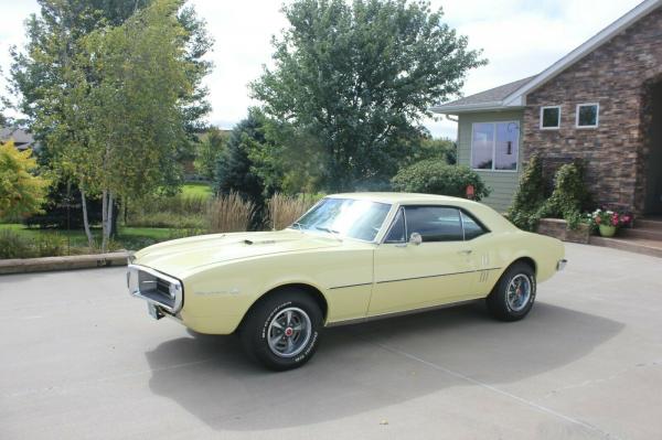 1967 Pontiac Firebird MATCHING NUMBERS YELLOW