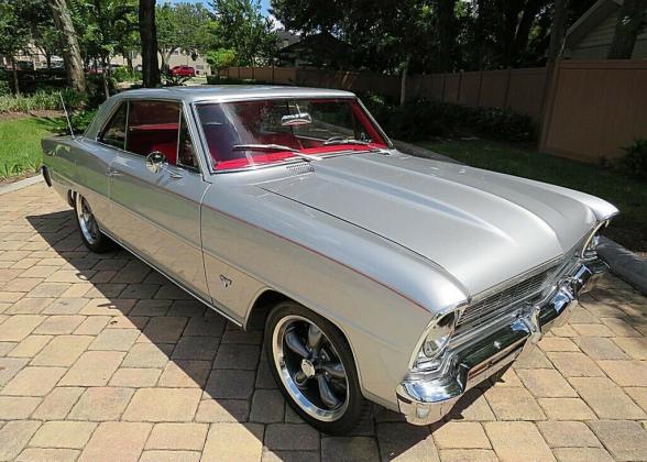 1966 Chevrolet Nova 283ci Automatic Power Disc Brakes