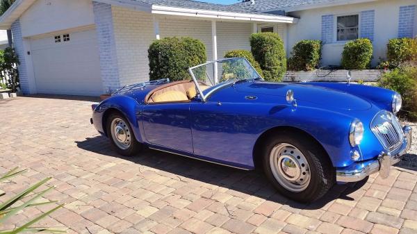 1957 MG MGA Chrome Roadster MGB 1600cc Engine