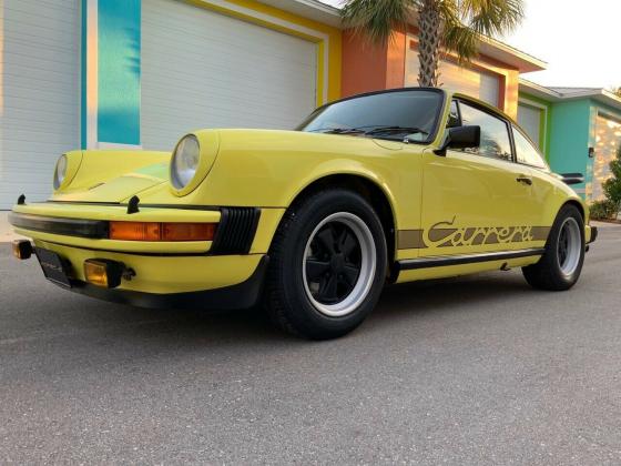 1975 Porsche 911 Carrera Coupe NO RUST SCABS CORROSION EVER