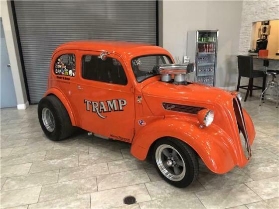 1951 Ford Anglia Orange Ford Anglia 0 Miles