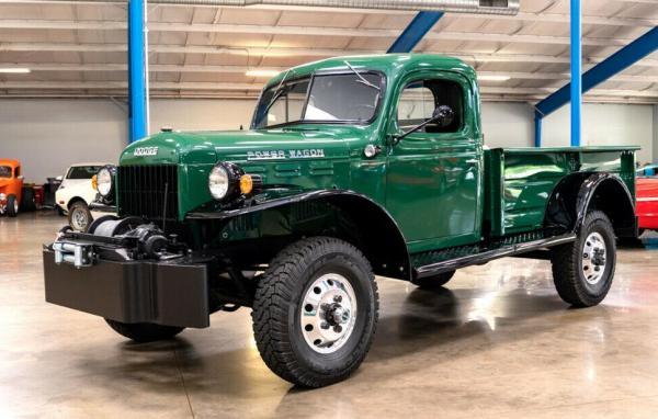 1958 Dodge Power Wagon Green Used Manual 4WD Pickup Truck