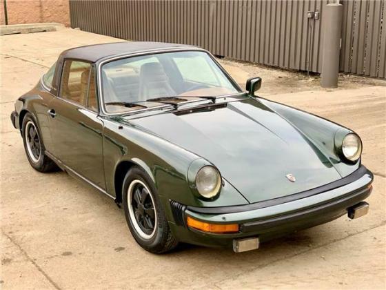 1977 Porsche Targa Oak Green Project Barn Find