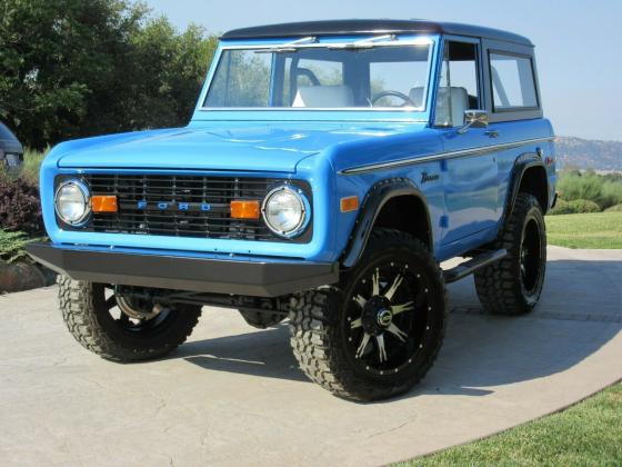 1974 Ford Bronco Comprehensive Nut & Bolt Frame-Off Restoration Fresh New Paint