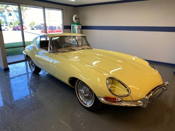 1965 Jaguar E-Type XKE Series I Coupe Primrose