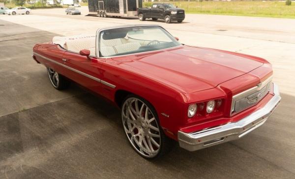 1975 Chevrolet Caprice Classic Convertible Donk 3300 miles since rebuilt