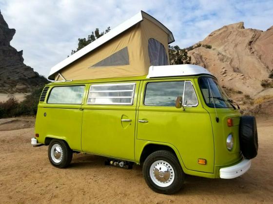 1977 Volkswagen Bus/Vanagon CAMPER VW BUS Deluxe WESTFALIA CAMPER