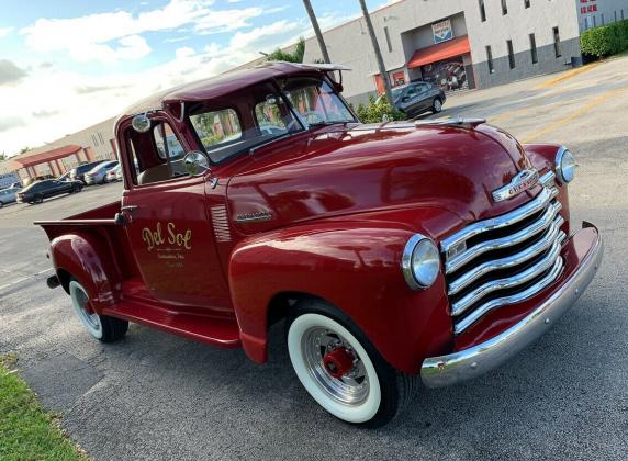 1951 Chevrolet Pickup Truck 5 Windows!