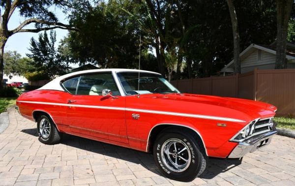 1969 Chevrolet Chevelle SS Coupe 396ci V8 Engine