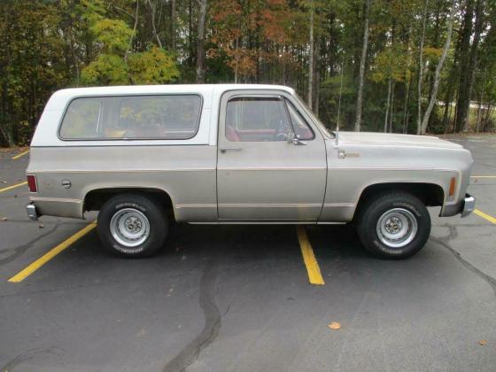 1977 Chevrolet Blazer Automatic Cheyenne SUV