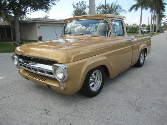 1957 FORD F-100 A/C SHORT BED PICKUP