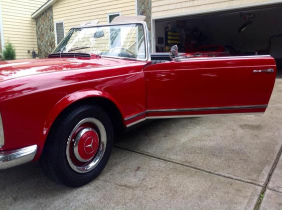 1965 Mercedes Pagoda 230SL Manual 6 Cyl Hardtop