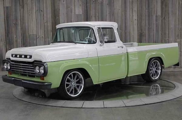 1959 FORD F-100 Pickup Truck Resto Mod AC Automatic 351 CI V8