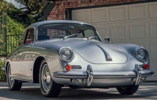 1962 Porsche 356 B 1600 Super Coupe Silver Metallic