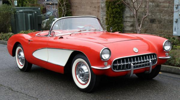 1956 Chevrolet Corvette Convertible Roadster 2x4 A/T 265/225hp automatic