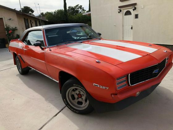 1969 Chevrolet Camaro 327 V8 Coupe