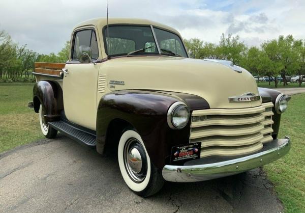 1951 Chevrolet Other Pickups 3100 5-Window Eggplant and cream pearl Pickup Truck