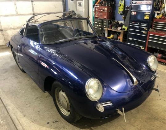 1964 356 Porsche 356C Coupe to cabriolet conversion