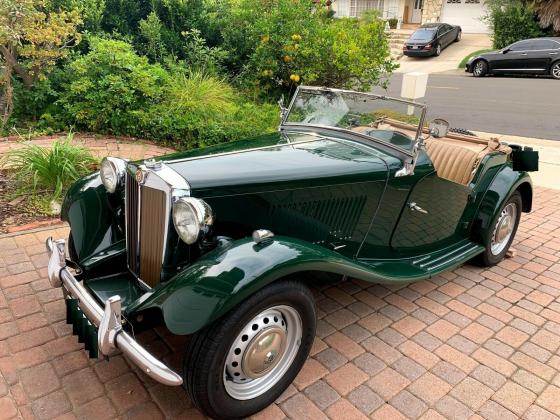 1950 MG MG TD T-Series CONVERTIBLE BEAUTIFULLY RESTORED