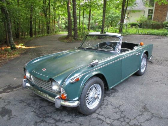 1967 Triumph TR4A original unmolested rust free survivor Simple beauty