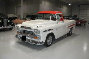 1959 Chevrolet 3100 Apache Fleetside Pickup 350 V8 TH700R4 Automatic 1455 Miles