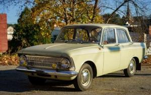 1972 Moskvitch IZH 412 Sedan Light Green 15336 Miles