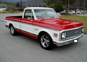 1972 Chevrolet C-10 Cheyenne Super 350 Engine