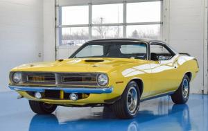 1970 Plymouth Cuda Coupe 340ci Engine