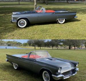 1957 Ford Thunderbird 312ci 270hp Engine Automatic