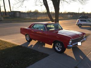 1966 Chevrolet Nova SS 327 V8 Engine