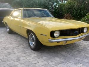 1969 Chevrolet Camaro 76 Factory Correct Daytona yellow